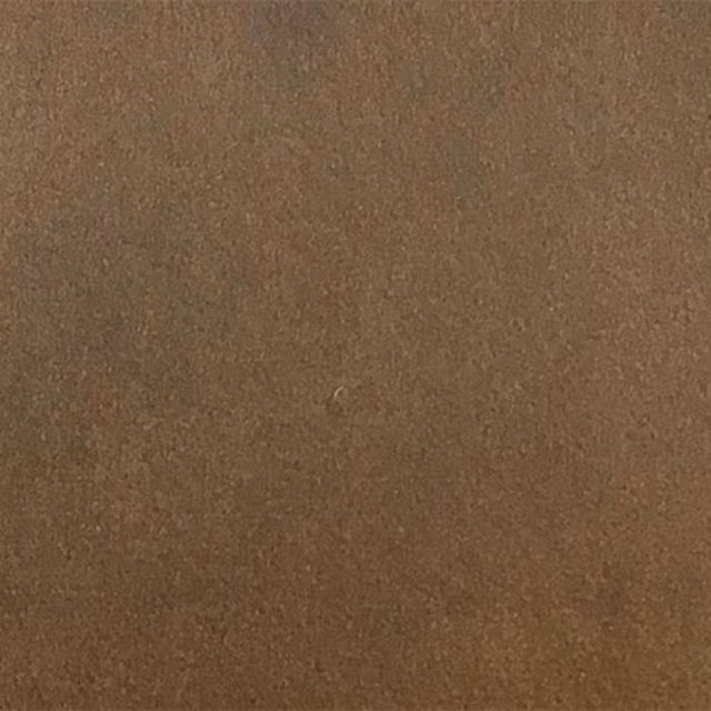 Plain warm mocha-brown fabric swatch with a smooth, fine weave