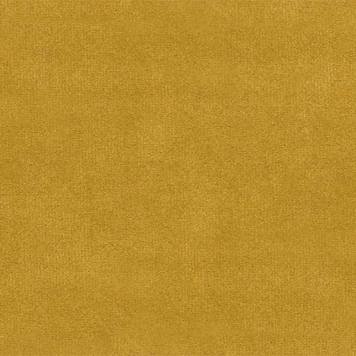 Solid ochre-gold fabric swatch with a softly textured matte surface