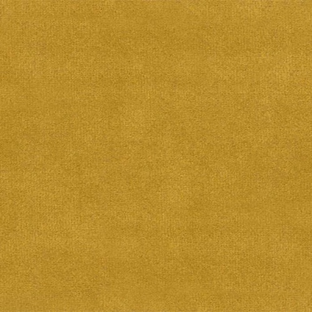 Solid ochre-gold fabric swatch with a softly textured matte surface