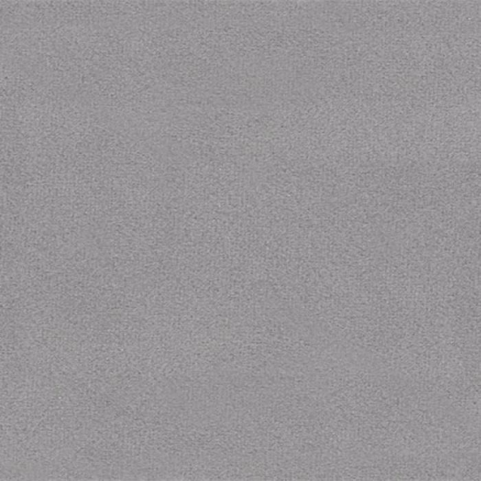 Close-up of a smooth pewter grey plain fabric with a fine matte texture.