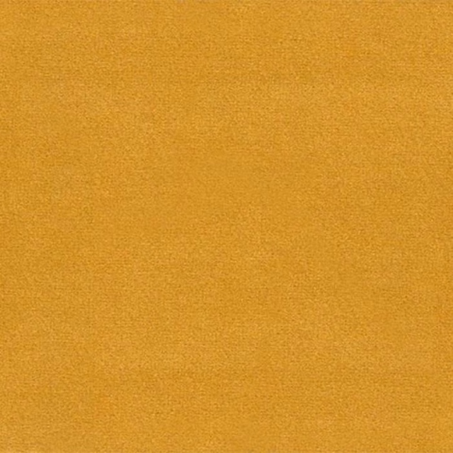 Golden pumpkin plain fabric swatch with a fine smooth texture