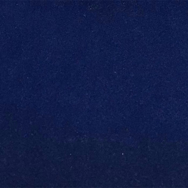 Deep royal blue plain fabric swatch with a smooth, close texture