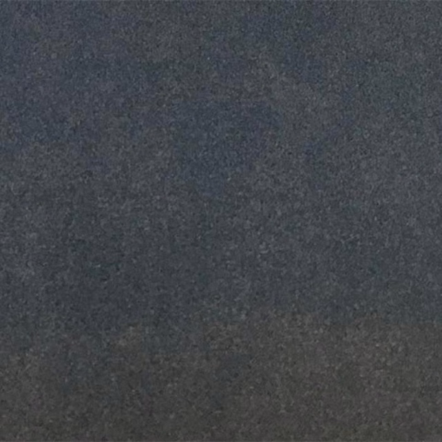 Dark sapphire-blue plain fabric swatch with a soft matte finish