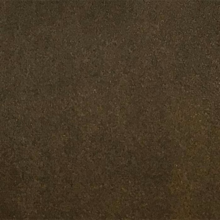 Close-up of a deep olive-brown plain fabric with a finely textured matte weave