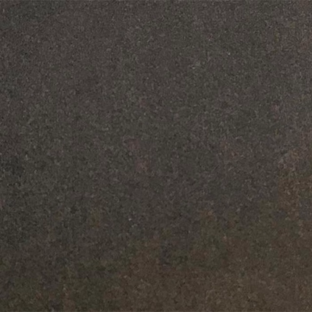 Dark olive-brown plain fabric swatch with a softly mottled texture
