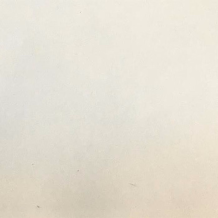 Pale warm white plain fabric swatch with a smooth, matte finish