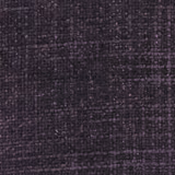 Close-up of dark aubergine woven plain fabric with a textured surface