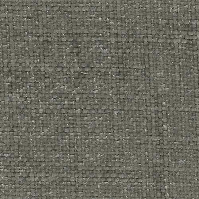 Close-up of muted olive green woven plain fabric with a softly nubbly texture