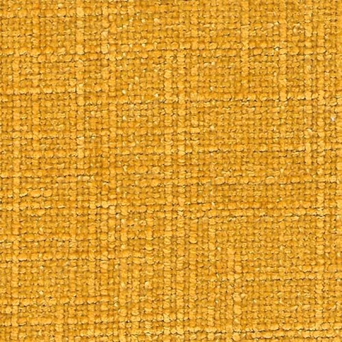 Close-up of a honey-gold textured plain weave fabric with a nubby surface