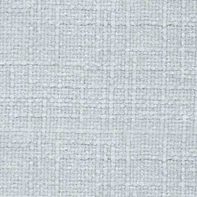 Pale icy blue textured plain woven fabric with a softly nubbly surface