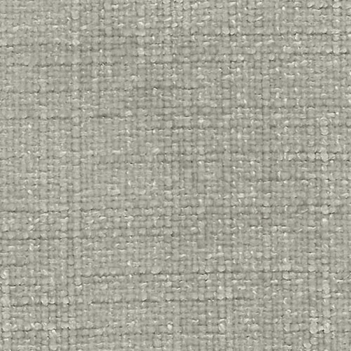 Close-up of a warm greige taupe plain weave fabric with subtle slub texture