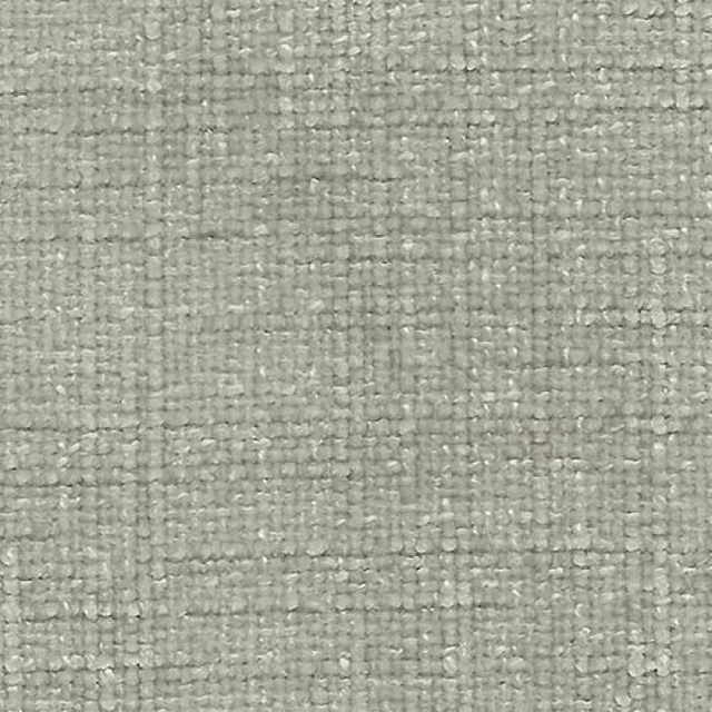 Close-up of a warm greige taupe plain weave fabric with subtle slub texture