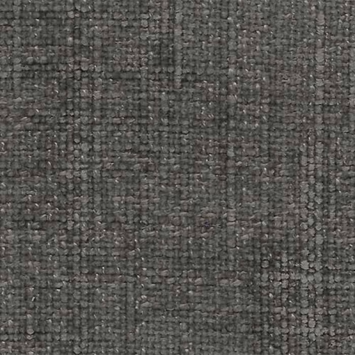 Close-up of deep lead-grey woven plain fabric with a textured nubby surface