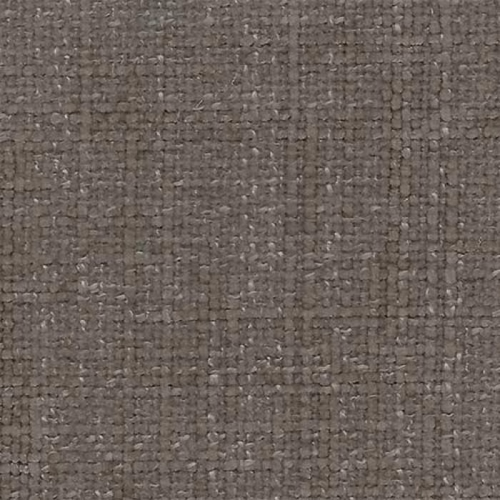 Close-up of a warm taupe-brown plain weave fabric with a textured nubby surface