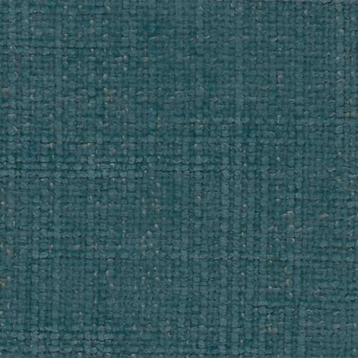 Deep muted teal woven plain fabric with a compact textured surface