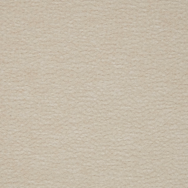 Soft chiffon cream plain fabric with a fine pebbled weave texture