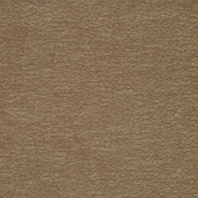 Warm mink-beige plain fabric with a softly mottled, low-pile texture