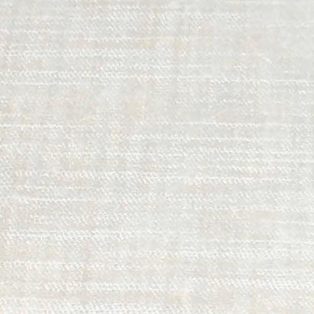 Pale almond cream plain fabric with fine horizontal texture and soft sheen