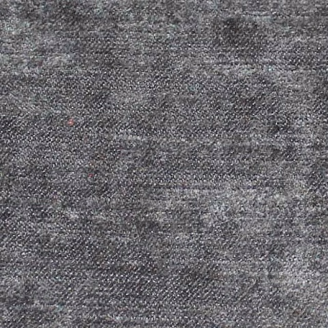 Close-up of a deep anthracite grey plain woven fabric with subtle speckling