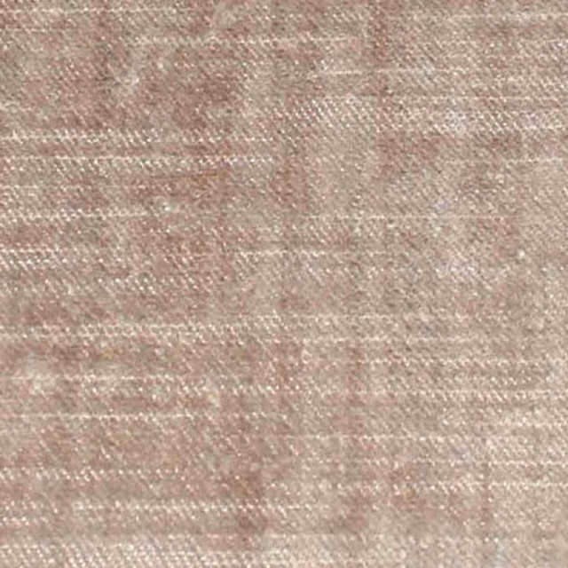 Close-up of warm beige-taupe plain fabric with subtle woven texture