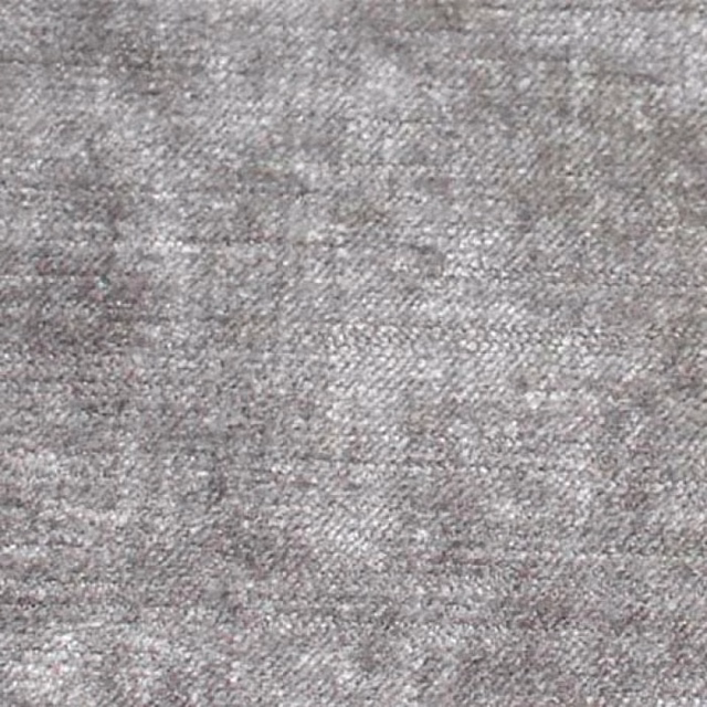 Close-up of a cool iron-grey plain woven fabric with subtle sheen
