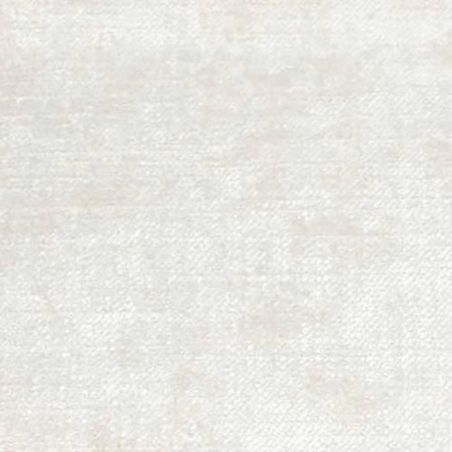Close-up of pale ivory plain fabric with a fine woven texture and soft sheen