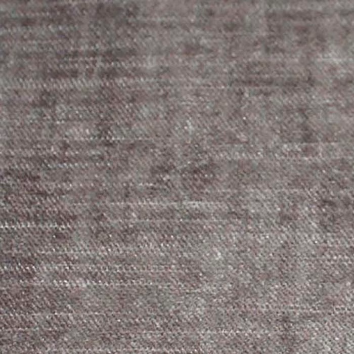 Close-up of a soft pewter grey plain weave fabric with subtle mottled texture