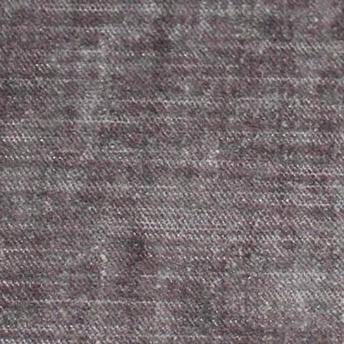 Close-up of mottled warm grey plain fabric with subtle woven texture