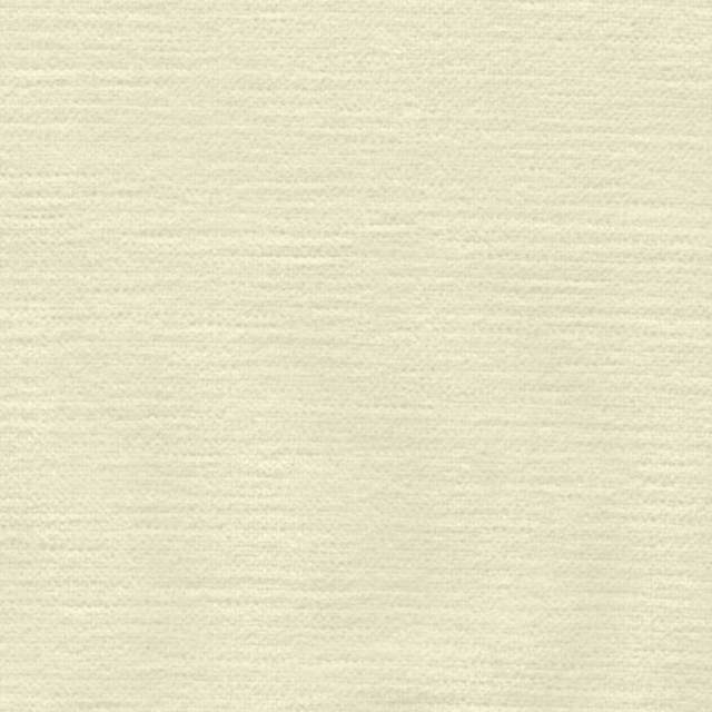 Pale cream plain fabric with a fine horizontal weave and soft matte texture
