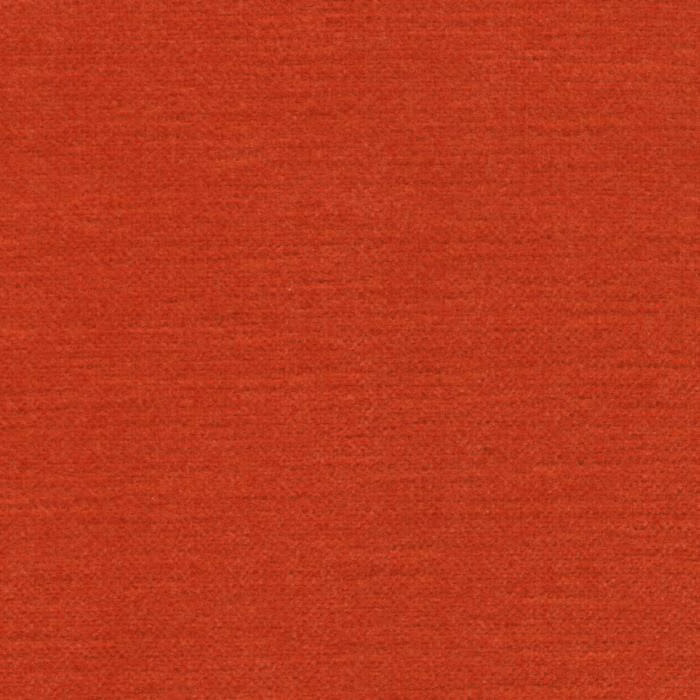 Bright coral-red plain fabric with a subtle woven texture