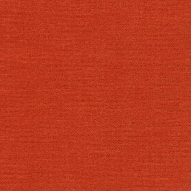 Bright coral-red plain fabric with a subtle woven texture