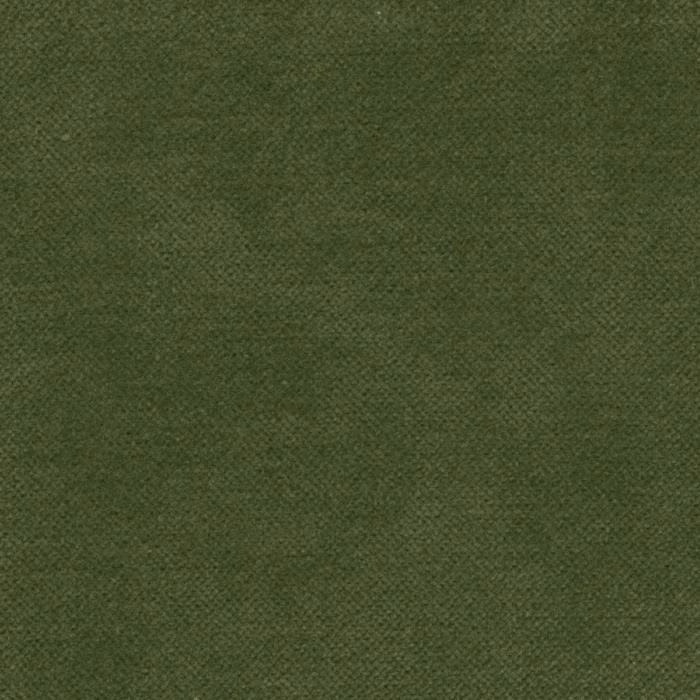 Deep celadon green plain woven fabric with a fine matte texture