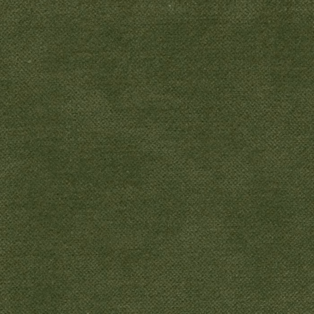 Deep celadon green plain woven fabric with a fine matte texture
