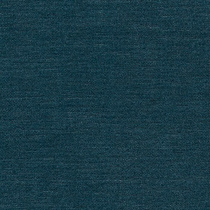 Deep teal-blue plain fabric swatch with a soft mottled texture