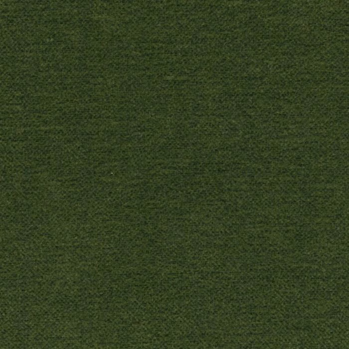 Close-up of a deep forest green plain woven fabric with a fine, dense texture