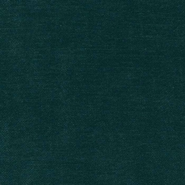 Deep jade green plain fabric swatch with a soft matte, subtly striated weave