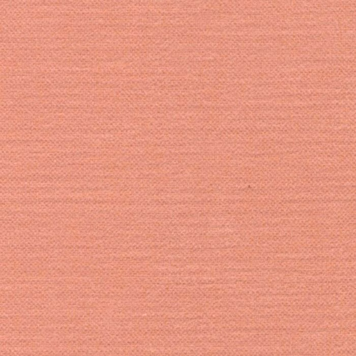 Soft sorbet pink plain weave fabric swatch with fine textured surface