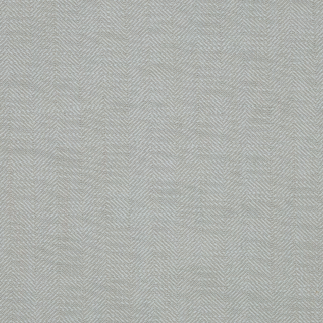 Pale mist-grey woven fabric with fine herringbone texture