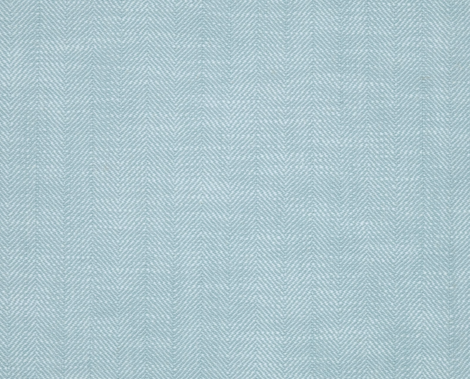 Pale duck egg blue woven fabric with fine herringbone texture