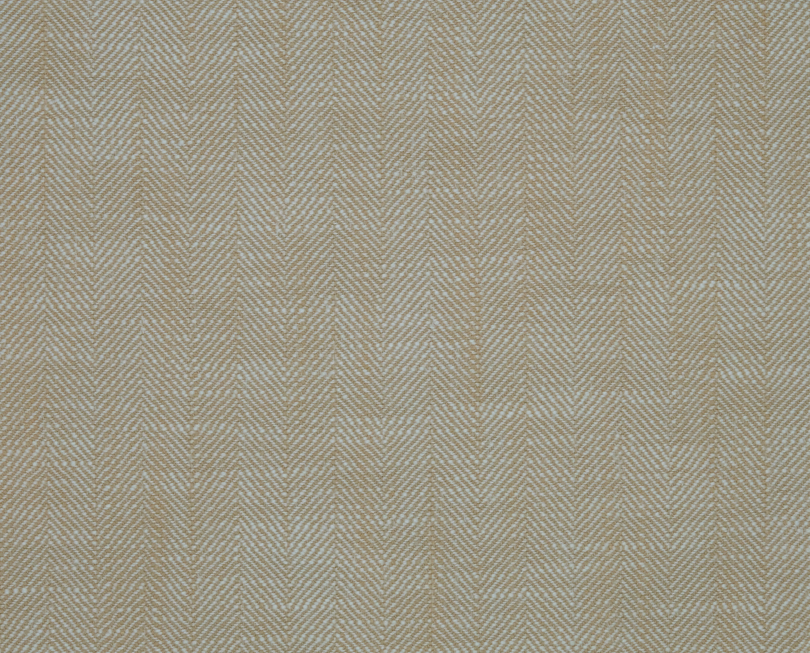 Warm sand beige woven fabric with subtle chevron check texture