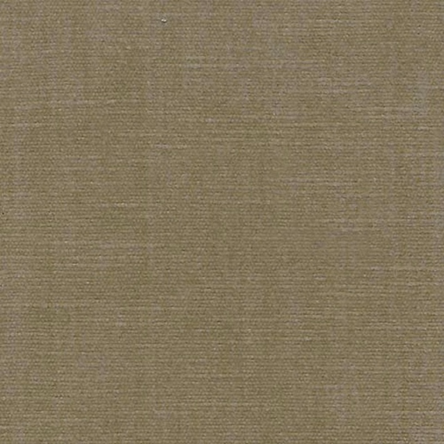 Warm beige plain weave fabric swatch with a fine textured surface