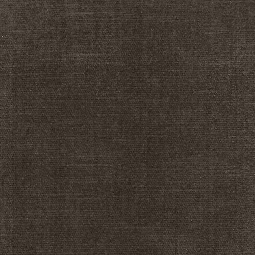 Close-up of deep cappuccino brown plain woven fabric with fine textured weave