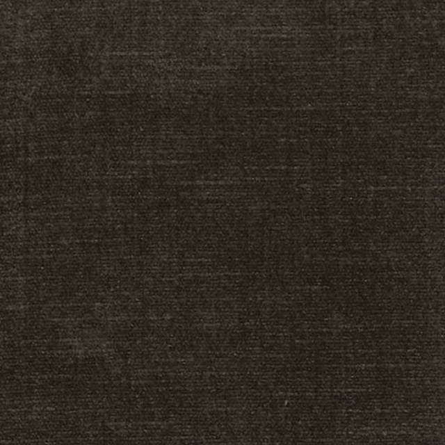 Dark chocolate brown plain fabric with a fine woven texture