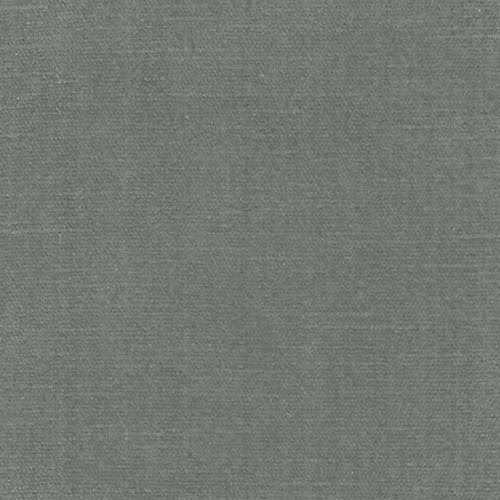 Close-up of a cool chrome green plain woven upholstery fabric