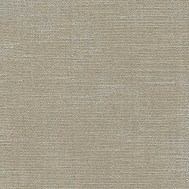 Warm beige plain woven fabric with a fine hessian-like texture