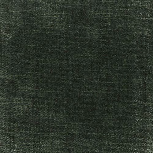 Deep moss green plain fabric with a softly mottled, brushed weave