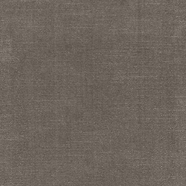 Close-up of warm taupe plain woven fabric with a fine matte texture