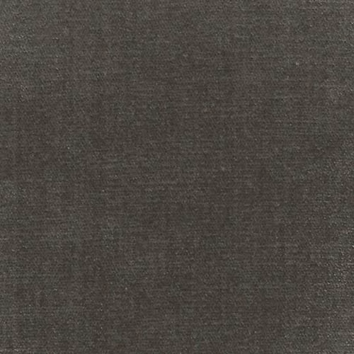 Close-up of a deep mocha brown plain woven fabric with a fine textured surface