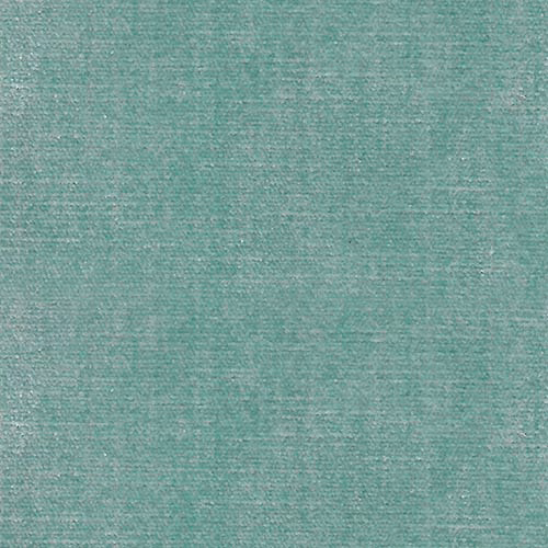 Close-up of a soft peppermint teal plain fabric with fine woven texture