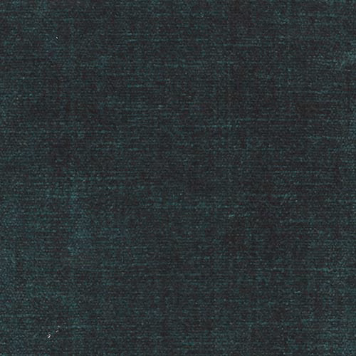 Dark teal plain woven fabric with a subtly mottled, low-sheen texture